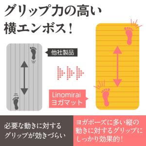 ヨガマット 10mm 厚手 収納ケース付き ト...の詳細画像2