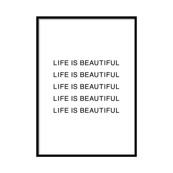 A0181/文字/アートポスター/インテリア/モダン/ウォールデコレーション/壁掛け/アートパネル