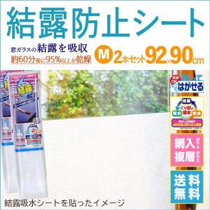 窓 結露防止シート 結露シート 結露対策 結露 吸水 シート 網入りガラス 複層 2本セット