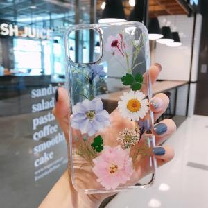 送料無料押し花 手作り iPhoneXケース ...の詳細画像1