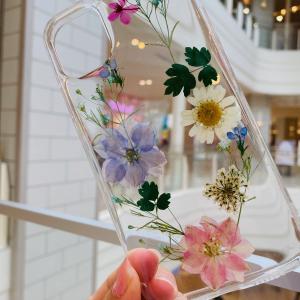 送料無料押し花 手作り iPhoneXケース ...の詳細画像2