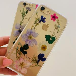 送料無料押し花 手作り iPhoneXケース ...の詳細画像4
