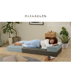 ブロックソファ Mサイズ 日本製 洗える カバ...の詳細画像5