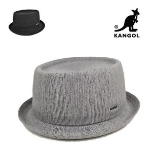 カンゴール バンブー モーブレイ ポークパイハット メッシュ メンズ レディース KANGOL 春 夏 帽子 黒 グレー｜lion-do