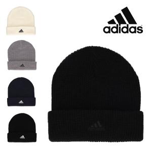 adidas（アディダス） ニット帽 ロゴ ビーニー IY7666 帽子 ： オフ