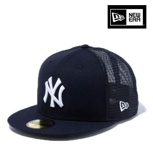 ニューエラ メッシュ キャップ 59FIFTY ネイビー 紺 new era｜帽子専門店 LION-DO(ライオンドウ)