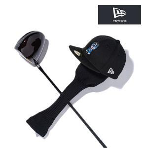 ニューエラ ドラえもん コラボ ゴルフ 帽子 ドライバー ヘッドカバー ブラック 黒 コンペ 景品