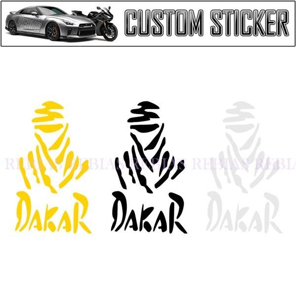 ステッカー ダカール エンブレム dakar ミイラ 包帯 砂漠 ラリー カスタム 外装 ラリー