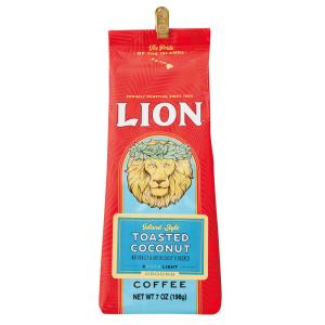 公式店 ライオンコーヒー トースティッドココナッツ 7oz(198g) 粉タイプ  Lion coffee ハワイ