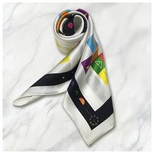 新品 ダックス DAKS シルク100% 絹 ストール 日本製 DAKS（ダックス） スカーフ ストール リネン混 日本製 ブランド