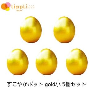 すこやかポット gold小 5個セット｜lippli-ys