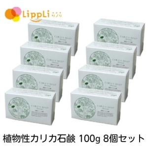 植物性カリカ石鹸 100g 8個セット｜lippli-ys