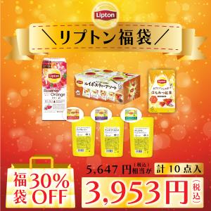 福袋 2023 リプトン 紅茶 ティーバッグ 2022年おすすめ紅茶セット 計4点 全4種 約166杯 3,300円