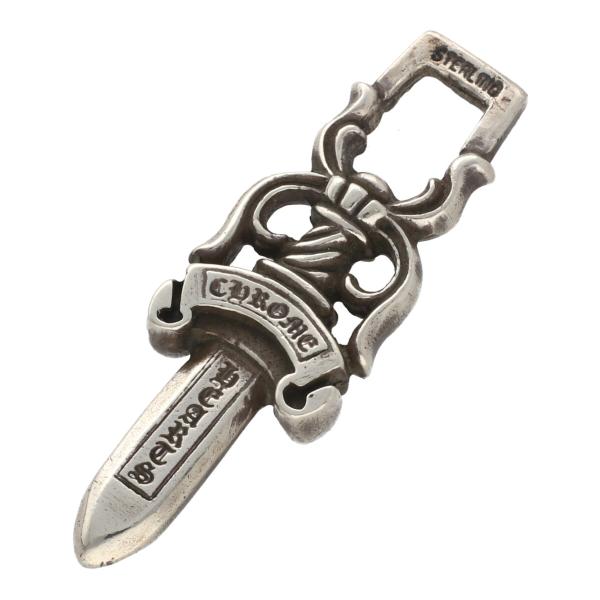 【中古】 CHROME HEARTS クロムハーツ #10 ダガー 925 シルバー ネックレス ペ...