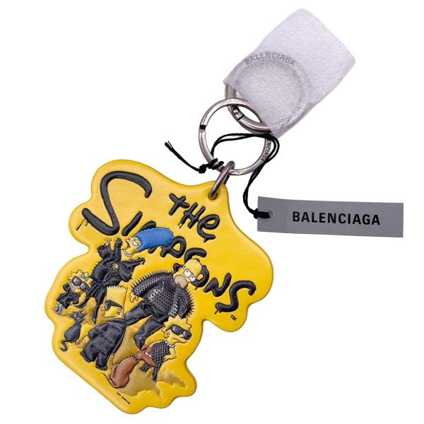 【中古】 BALENCIAGA バレンシアガ  キーホルダー The Simpsons 678769...