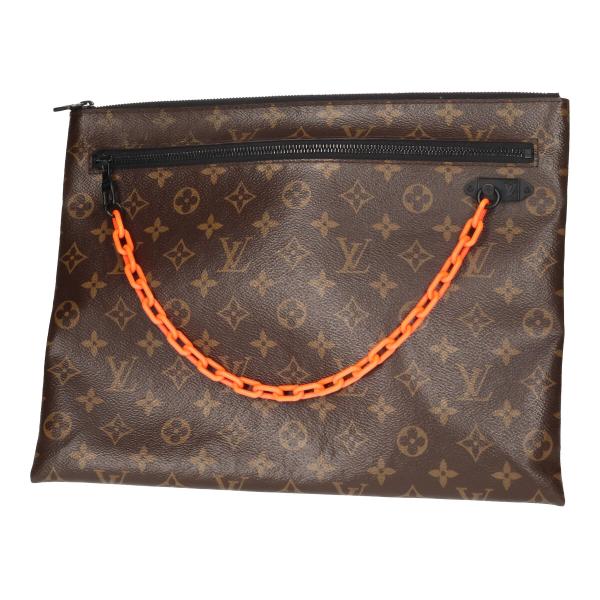 【中古】 LOUIS VUITTON ルイ・ヴィトン ポシェット・A4 M44484 モノグラム・ソ...