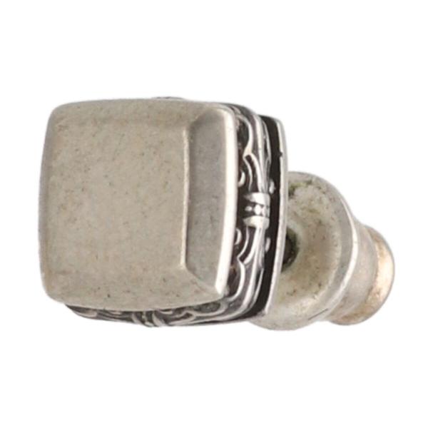 【中古】 No brand ノーブランド  ピアス   DEAL DESIGN スクエアシグネットピ...