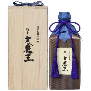 焼酎 特上大魔王 36度 1800ml ギフト桐箱入り : 美酒の泉ジャパニーズ
