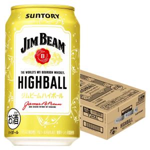 あすつく 送料無料 サントリー ジムビーム ハイボール缶 350ml×24本/1ケース｜liquor-boss1