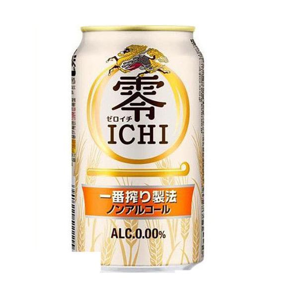 4/25限定+3% あすつく ノンアルコールビール 送料無料 キリン 零ICHI ゼロイチ 350m...