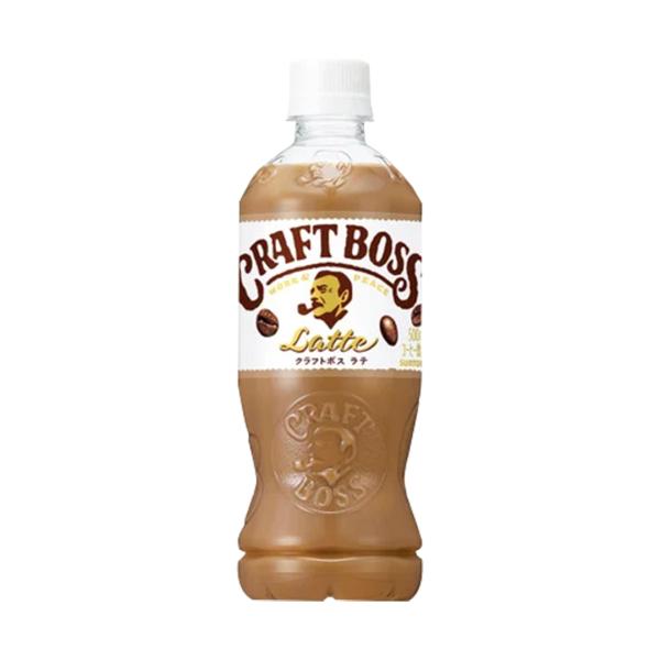 11/19限定P2% 送料無料 サントリー BOSS クラフトボス ラテ 500ml×24本