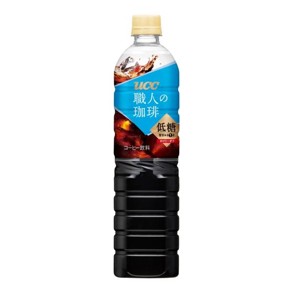 ボトルコーヒー 送料無料 UCC 上島珈琲 職人の珈琲 低糖 ペットボトル 900ml×1ケース／1...