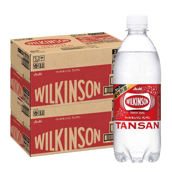 12/1限定P2% 12/05頃順次発送 送料無料 アサヒ ウィルキンソン タンサン 500ml×2...