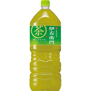 あすつく 送料無料 サントリー 伊右衛門 2000ml 2L×1ケース/6本