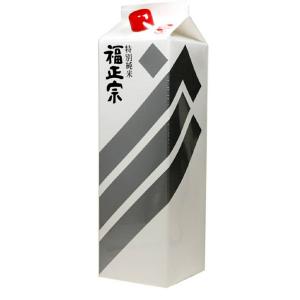 日本酒  石川県 福光屋 福正宗 銀ラベル 特別純米酒 パック 1800ml 1.8L×6本/1ケース