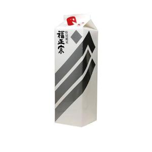 日本酒 送料無料 福光屋 福正宗 銀ラベル 特別純米酒 パック 1800ml 1.8L×12本｜liquor-boss1