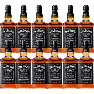 JACK DANIEL'S（ジャックダニエル） 送料無料 ブラック 1000ml 1L×6本