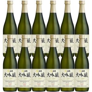 送料無料 日本酒 白鶴酒造 大吟醸 720ml×12本