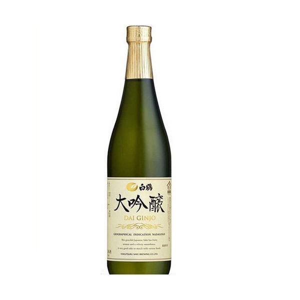 5/5限定全品+3％ 送料無料 日本酒 白鶴酒造 大吟醸 720ml×12本