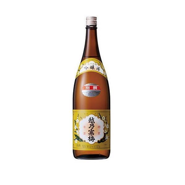 日本酒 石本酒造 越乃寒梅 別撰 1800ml 1.8L 1本 吟醸