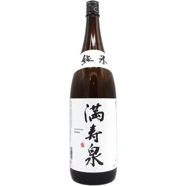 4/25限定+3% 送料無料 日本酒 富山 桝田酒造店 満寿泉 純米酒 1800ml 1.8L×6本