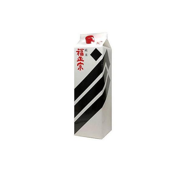 送料無料 日本酒 石川 福光屋 福正宗 黒ラベル 特別純米酒 1800ml 1.8L×6本