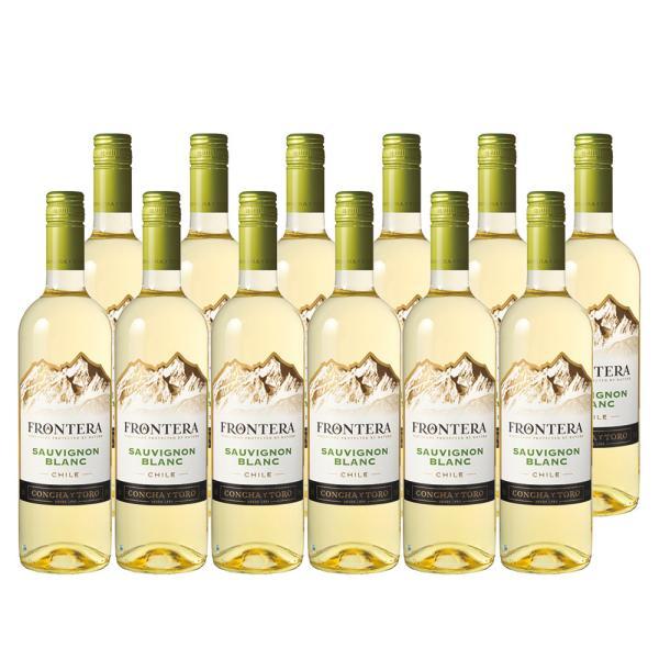 あすつく [チリワイン/白ワイン/辛口] 送料無料 ワイン コン・チャイトロ フロンテラ ソーヴィニ...