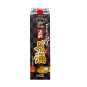 あすつく 送料無料 日本酒 小山本家 プレミアム鬼ころし 濃醇原酒 19度 2000ml 2L×12本