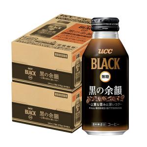 UCC UCC BLACK 無糖 黒の余韻 275g ボトル缶 48本 (24本入×2