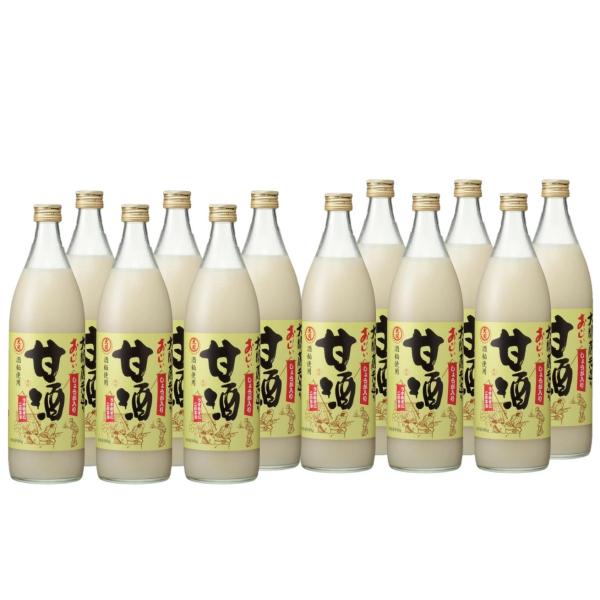 11/19限定P2% 送料無料 大関 おいしい甘酒 生姜入り 瓶 940ml×12本