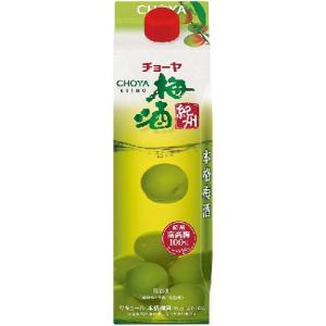 5/12限定+3％ 送料無料 ケース販売 CHOYA チョーヤ 梅酒 紙パック 1000ml 1L×6本/1ケース｜liquor-boss1