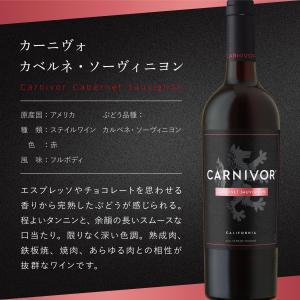 肉専用黒ワイン カーニヴォ 赤 750ml 1本の詳細画像3