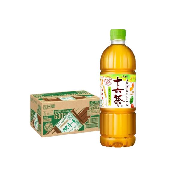 送料無料 アサヒ 十六茶 630ml×1ケース/24本