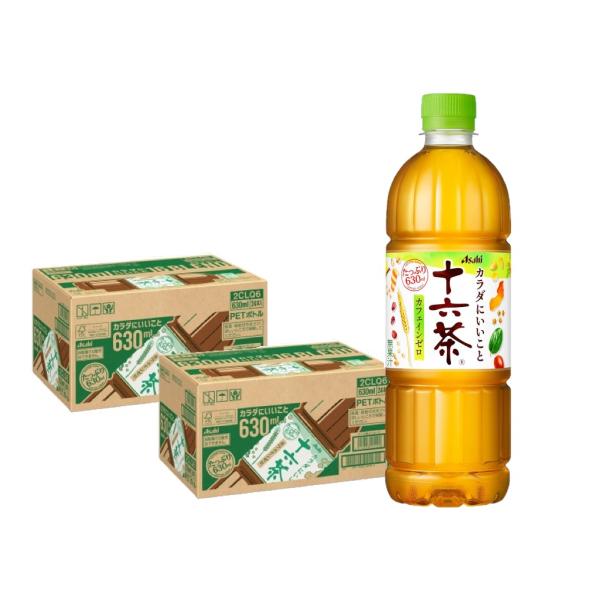 送料無料 アサヒ 十六茶 630ml×2ケース/48本