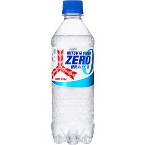 あすつく 送料無料 アサヒ飲料 三ツ矢サイダーZERO 500ml×1ケース/24本