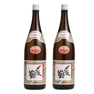 送料無料 日本酒 宮尾酒造 清酒 〆張鶴 しめはりつる 普通酒 花 1800ml 1800ml×2本
