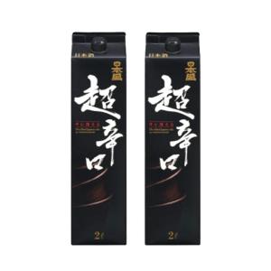 送料無料 日本酒 日本盛 超辛口 パック 2000ml 2L×2本