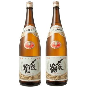 送料無料 日本酒 宮尾酒造 清酒 〆張鶴 しめはりつる 特別本醸造 雪 1800ml 1800ml×2本