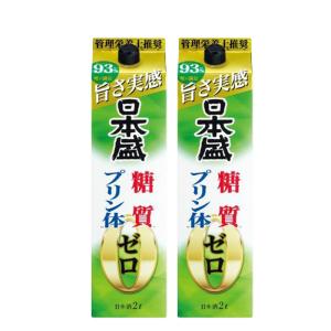 あすつく 送料無料 日本盛 糖質ゼロ プリン体ゼロ パック 2000ml 2L×2本