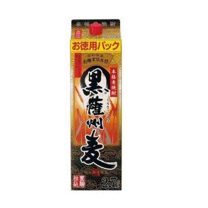 6/1は最大+6％ あすつく 麦焼酎 若松酒造 薩州麦 25度 2700ml 2.7L 1本